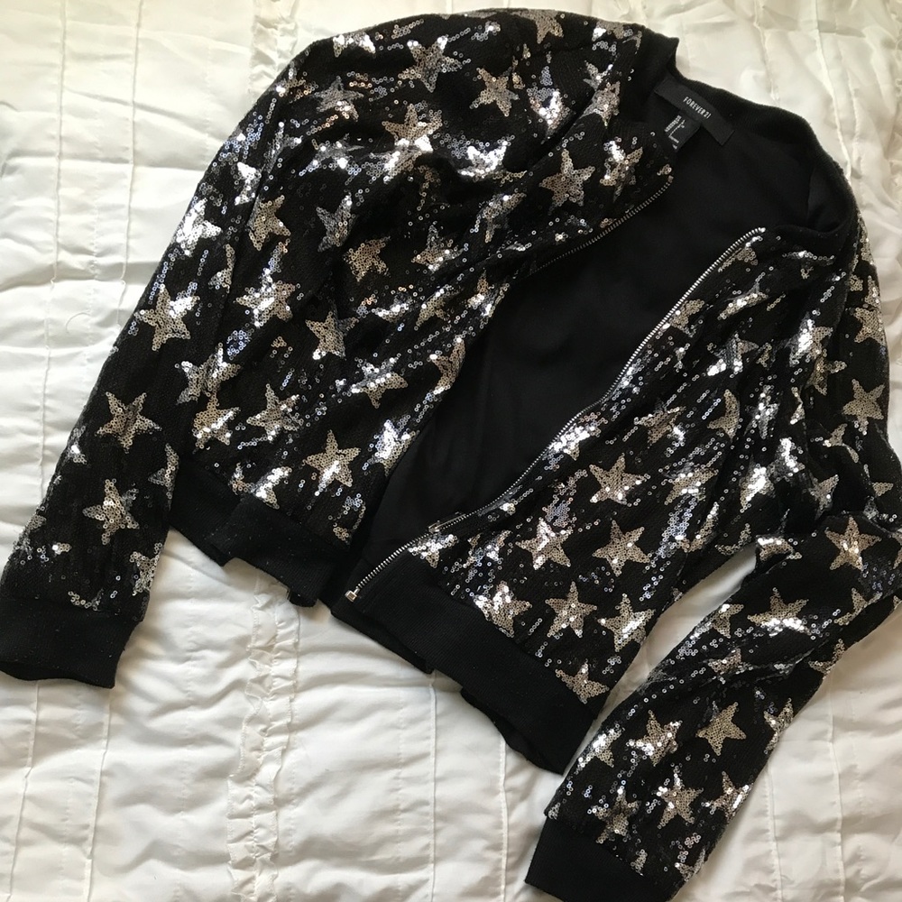 Sequined star jacket